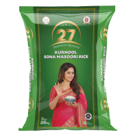 27 Kurnool Sonamasoori Rice (Premium Product) 26Kg