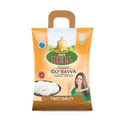 Sree Bell Orange Premium Idly Ravva 5Kgs (5Kgs x 5Pkts = 25 Kgs)