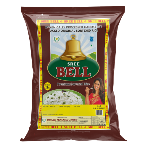 Chocolate Sree Bell BPT Rice 26Kgs